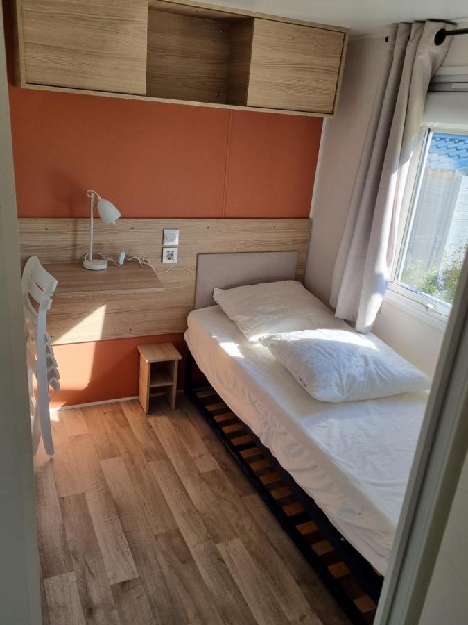 Mobilhome 6 Personnes Biville-sur-Mer Bagian luar foto