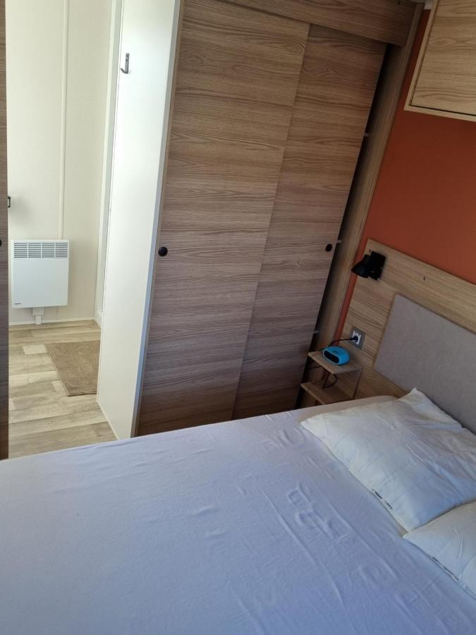 Mobilhome 6 Personnes Biville-sur-Mer Bagian luar foto