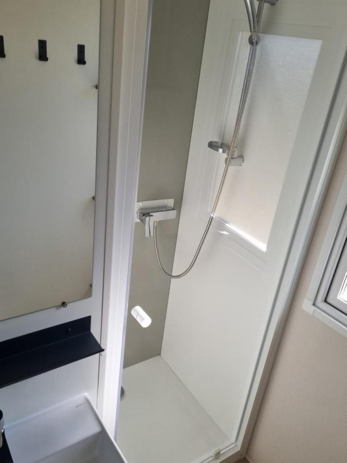 Mobilhome 6 Personnes Biville-sur-Mer Bagian luar foto