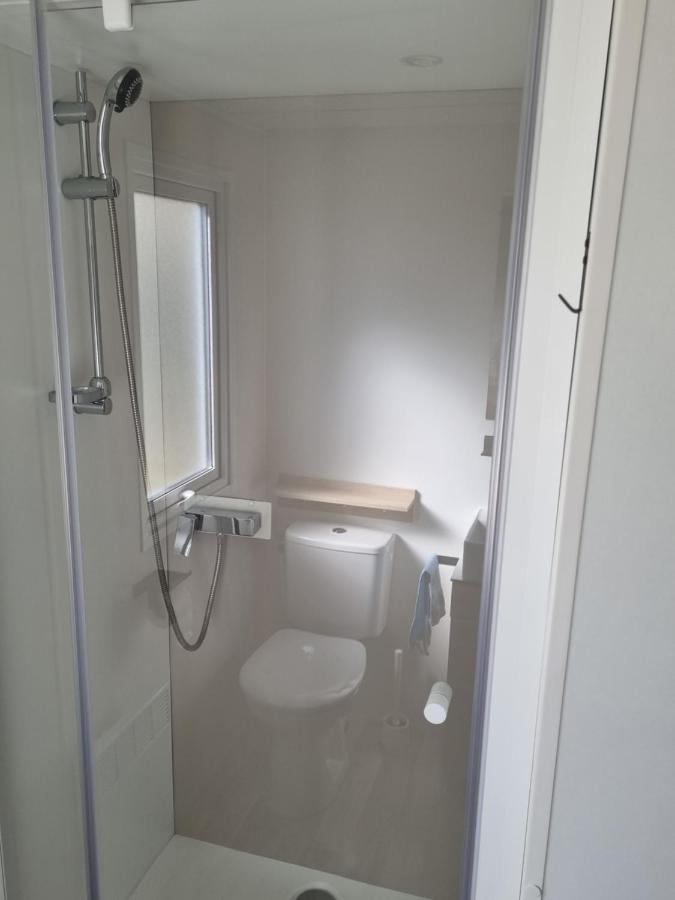 Mobilhome 6 Personnes Biville-sur-Mer Bagian luar foto